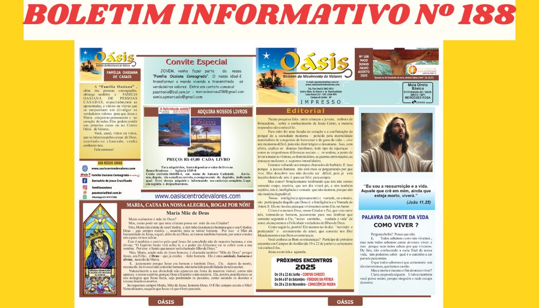 BOLETIM INFORMATIVO 188